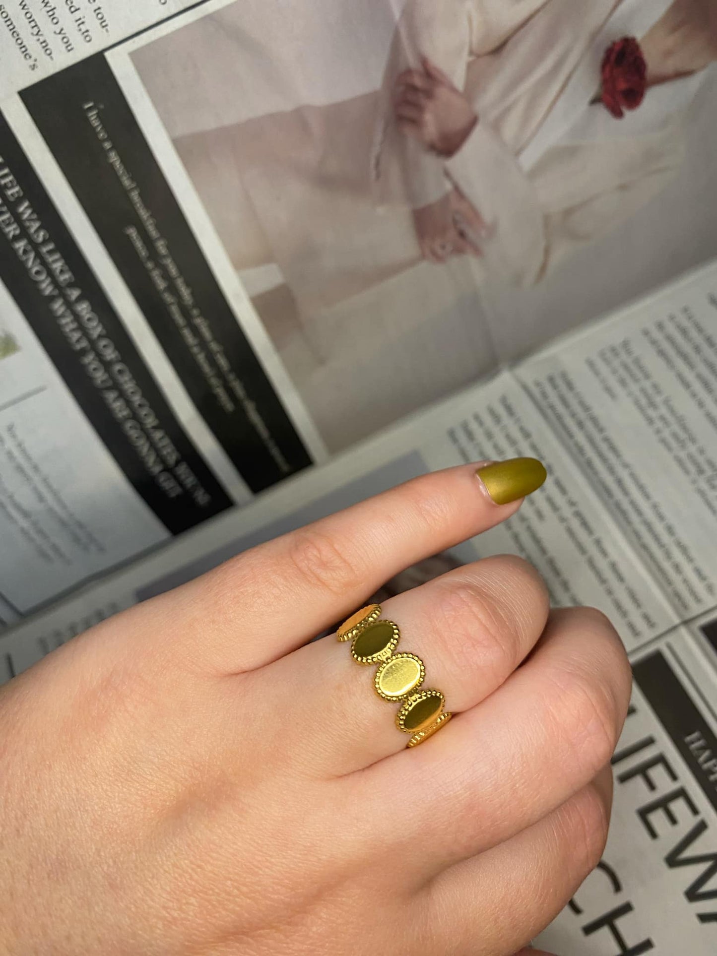 BAGUE JADE